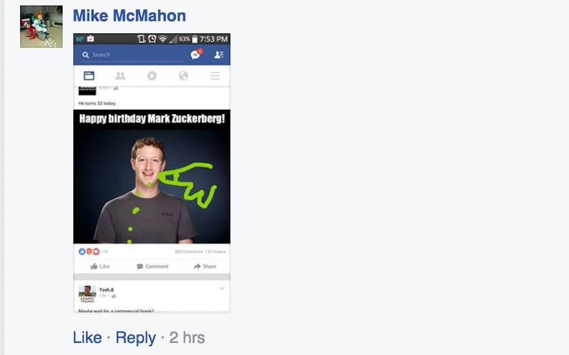 Illustration for article titled The Bizarre World of Unsolicited Mark Zuckerberg Fan Art